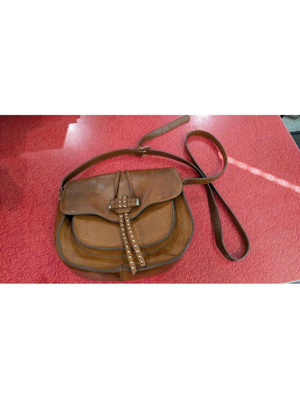 Steve Madden Saddlebag Bindie Crossbody Brown